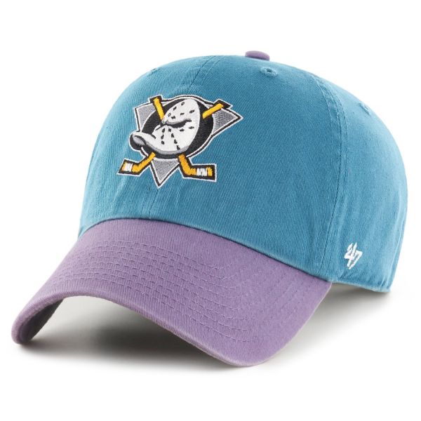 47 Brand Adjustable Cap - CLEAN UP Anaheim Ducks teal