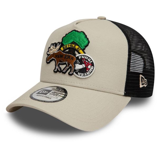 New Era Mesh Trucker Cap - OUTDOOR Patch Wildlife