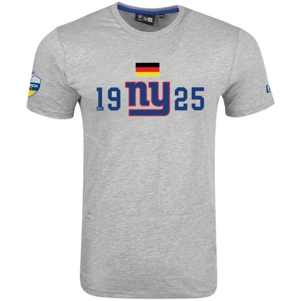 New Era Shirt - NFL MUNICH New York Giants grau