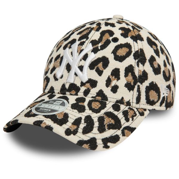 New Era 9Forty Damen Cap - LEOPARD JACQUARD New York Yankees