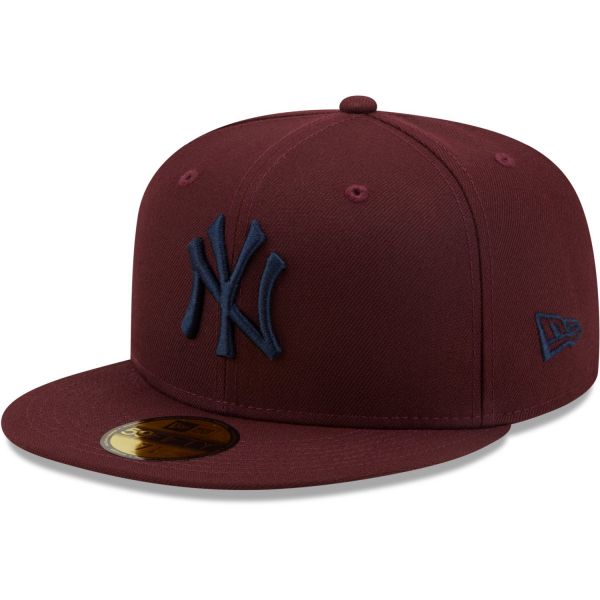 New Era 59Fifty Fitted Cap - New York Yankees maroon