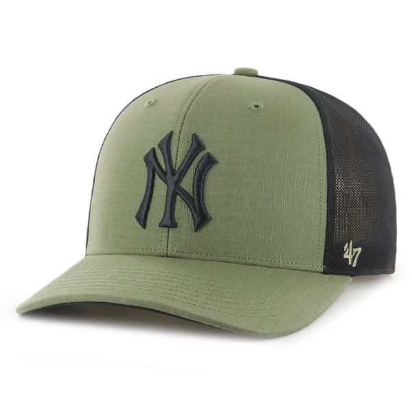 47 Brand Low Profile Ripstop Cap - GRID New York Yankees