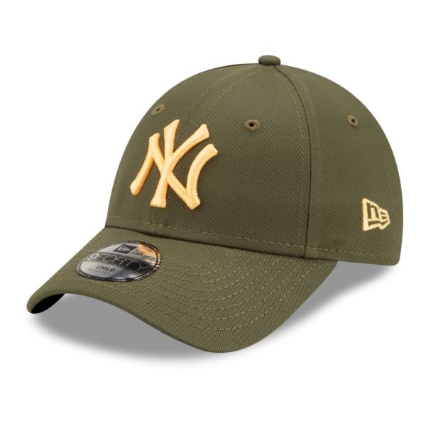 New Era 9Forty Kinder Cap - New York Yankees oliv