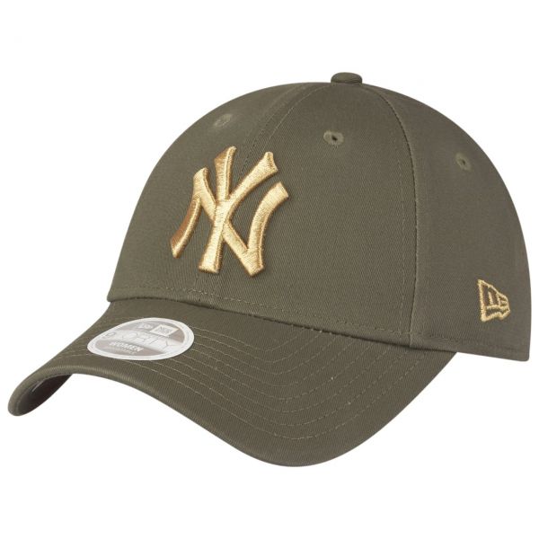 New Era 9Forty Womens Cap - New York Yankees olive / gold