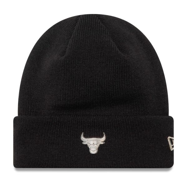 New Era Bonnet d'hiver Beanie - METAL BADGE Chicago Bulls