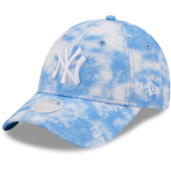 New Era 9Forty Ladies Cap - TIE DYE New York Yankees sky blu