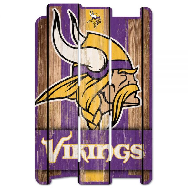 Wincraft PLANK Plaque de bois - NFL Minnesota Vikings