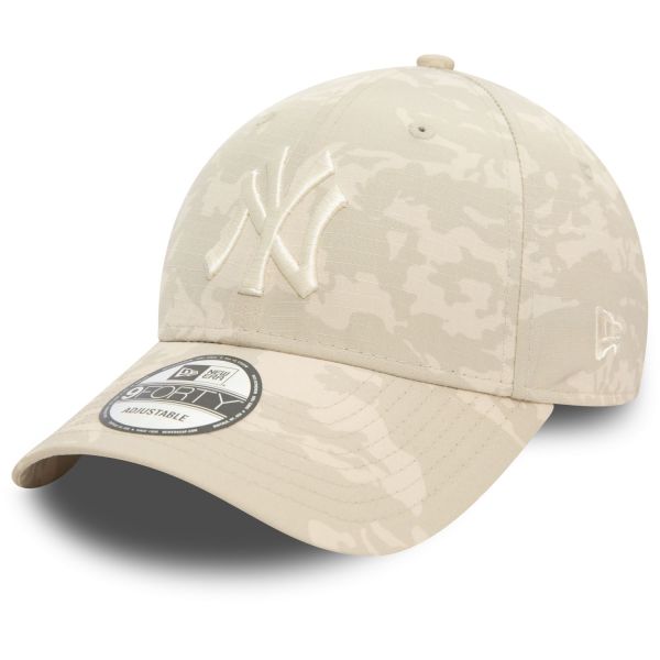 New Era 9Forty Strap Cap - TONAL CAMO New York Yankees beige