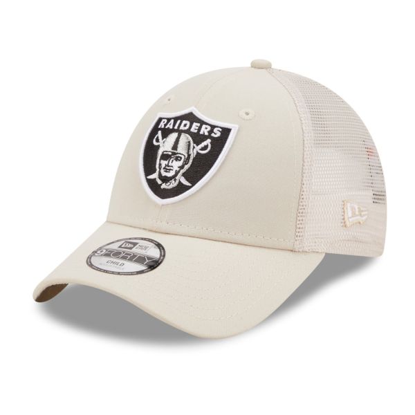 New Era 9Forty Enfant Trucker Cap - Las Vegas Raiders stone