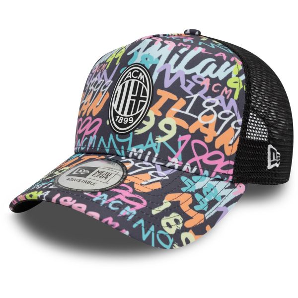 New Era A-Frame Trucker Cap - AC MAILAND GRAFITI