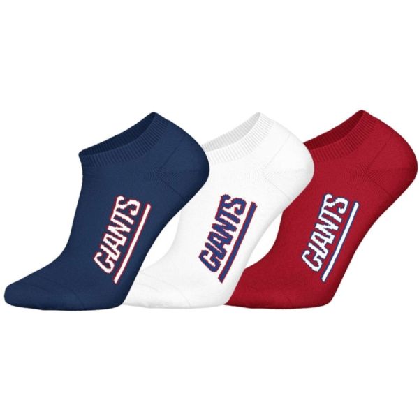 NFL Unisex Sneaker Socken - New York Giants 3er Pack