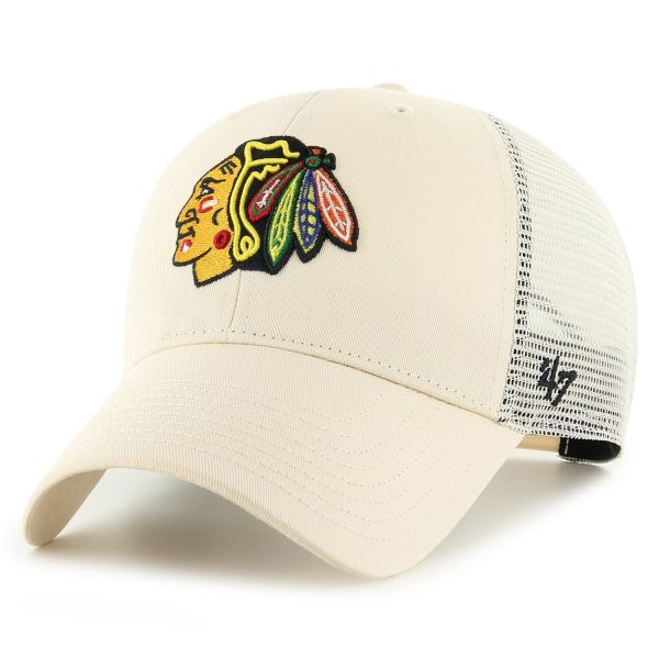 47 Brand Adjustable Cap - BRANSON Chicago Blackhawks natural