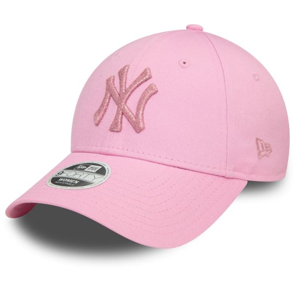 New Era 9Forty Damen Cap - METALLIC New York Yankees pink