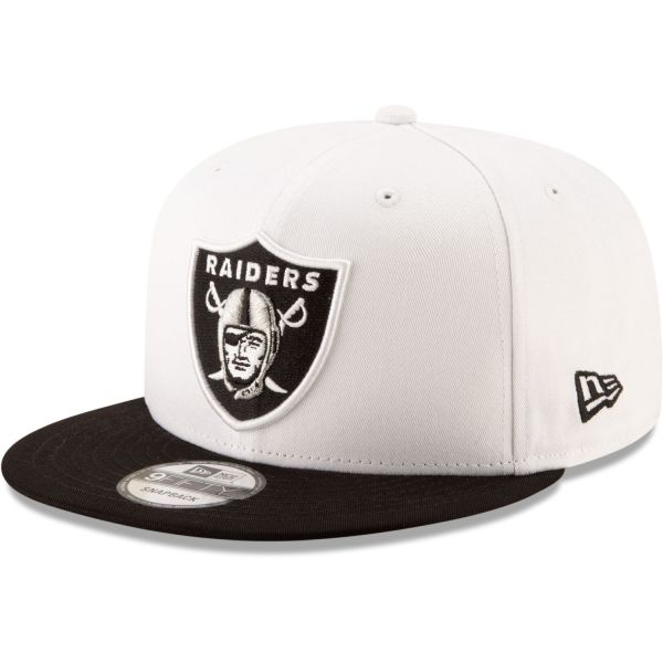 New Era 9Fifty Snapback Cap - BLOCK Las Vegas Raiders blanc