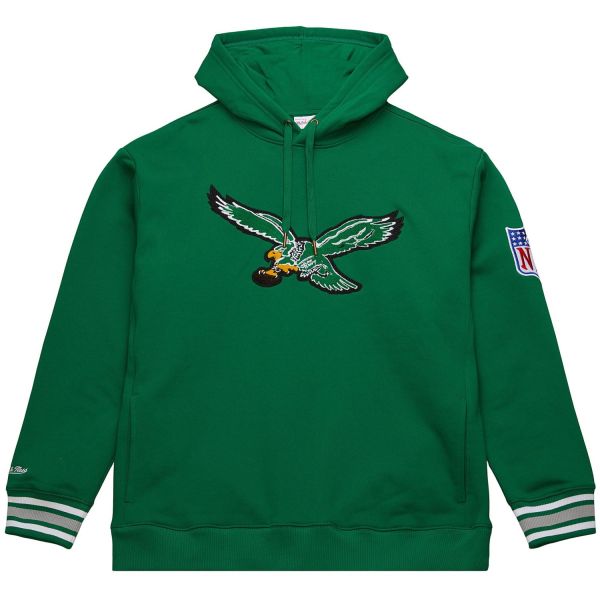 Mitchell & Ness Fleece Hoody - STITCH Philadelphia Eagles