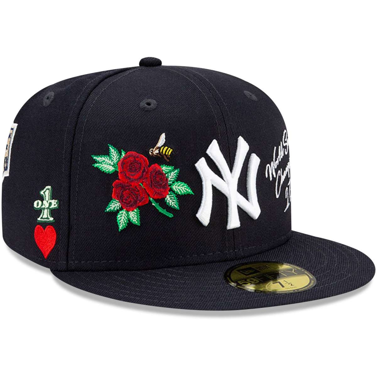 New Era Fifty Fitted Cap Multi Graphic New York Yankees Fitted