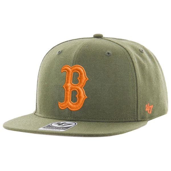 47 Brand Snapback Cap - NO SHOT Boston Red Sox sandal wood