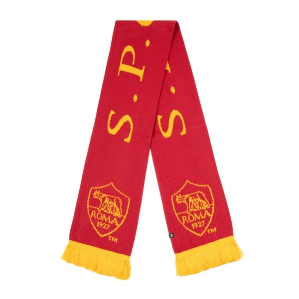 47 Brand Fan Scarf - S.P.Q.R. AS Roma red