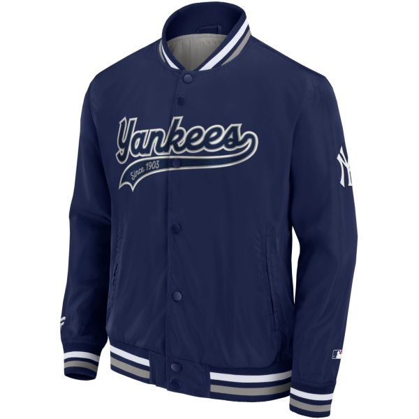 New York Yankees MLB SATEEN College Jacket