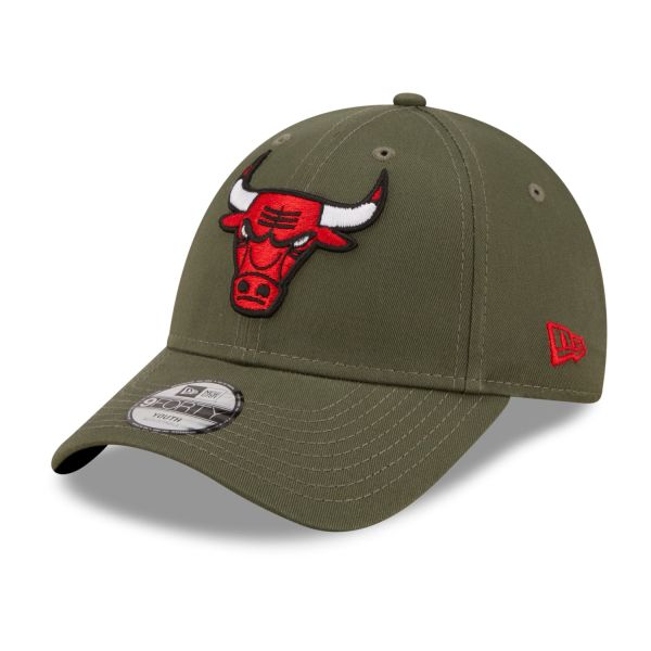 New Era 9Forty Kids Cap - Chicago Bulls olive