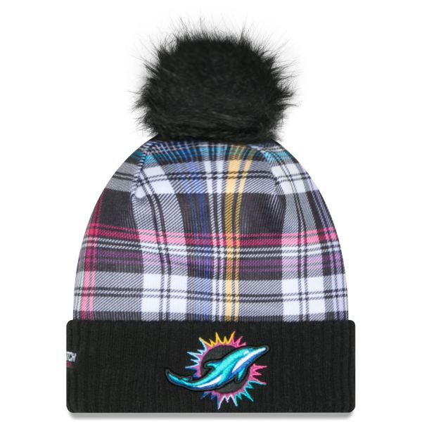 New Era Women Knit Beanie - CRUCIAL CATCH Miami Dolphins