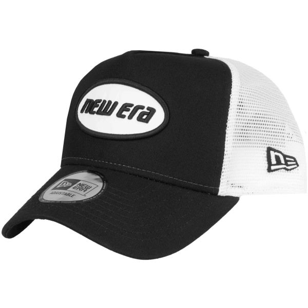 New Era Adjustable Trucker Cap - RETRO Brand Patch black