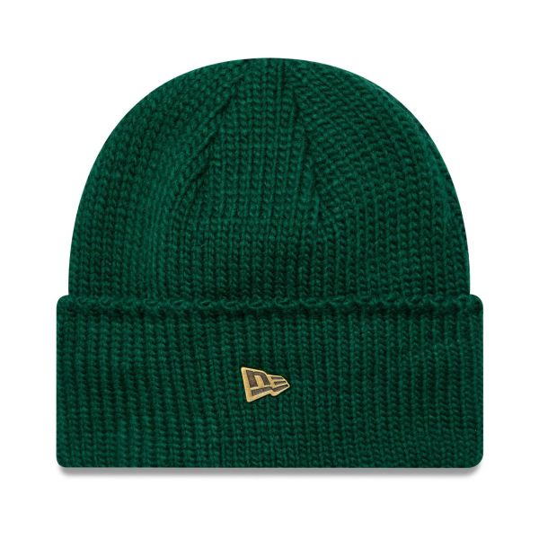 New Era Bonnet d'hiver - METAL PIN Brand forest green