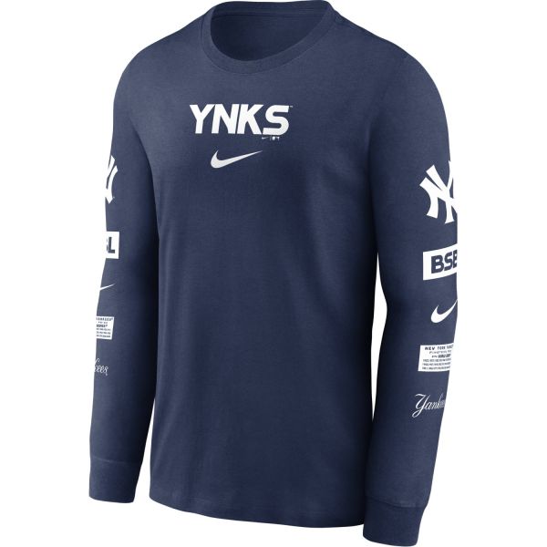 Nike Performance MLB NEW YORK YANKEES DOUBLE HEADER LONGSLEEVE