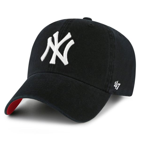 47 Brand Ballpark Cap - CLEAN UP New York Yankees noir