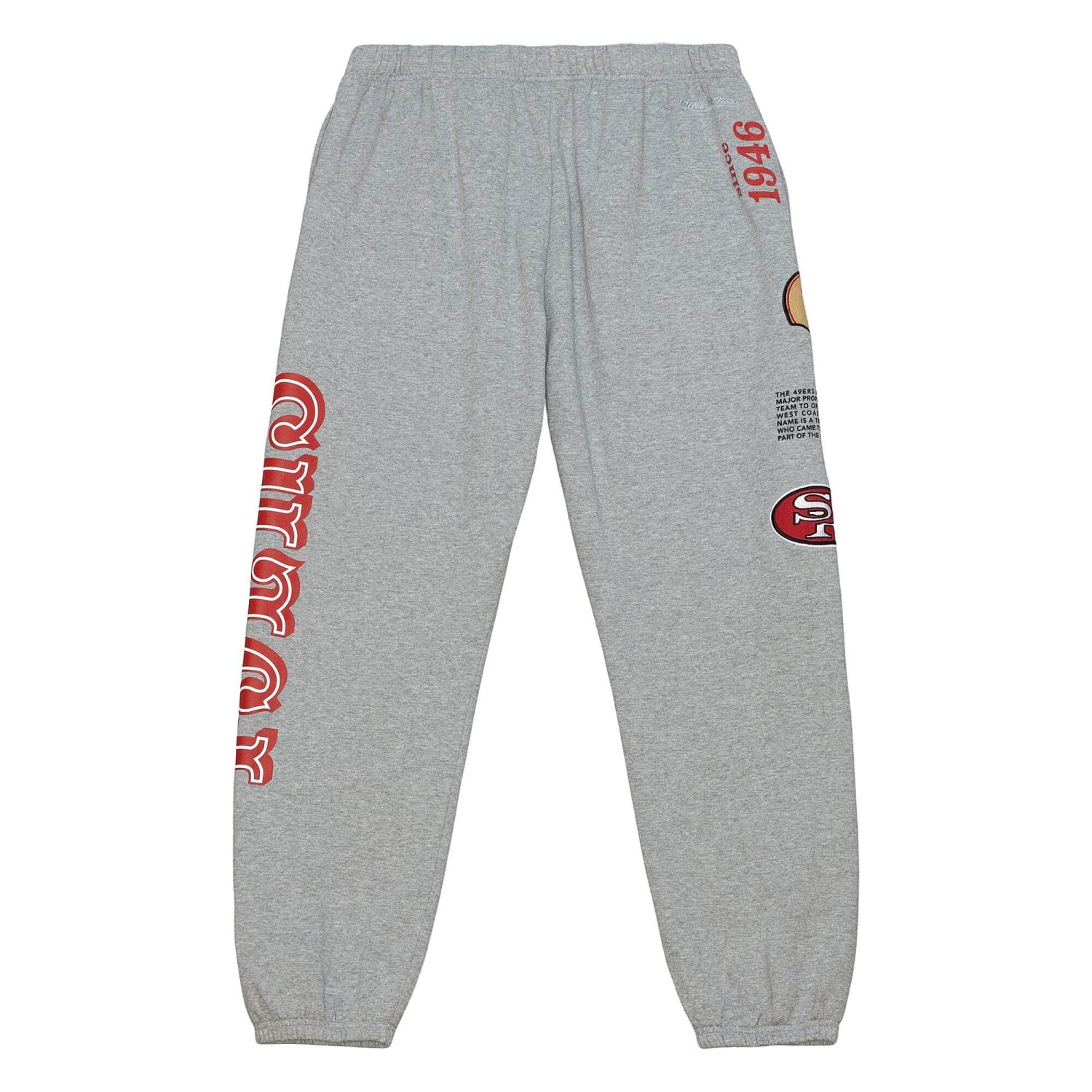 Mitchell & Ness Men's Mitchell & Ness Heathered Gray San Francisco