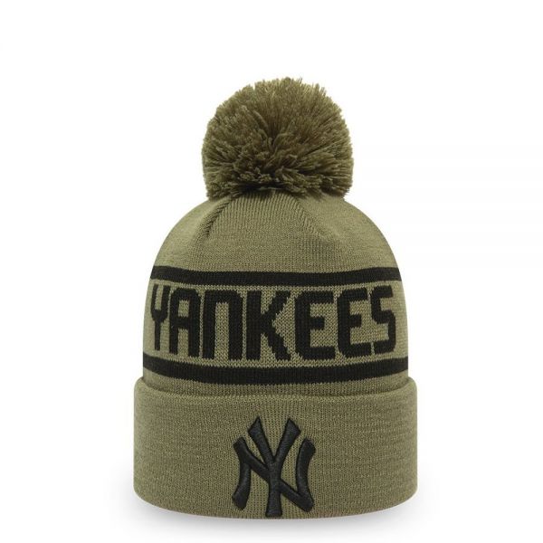 New Era Bobble KIDS Winter Beanie - New York Yankees