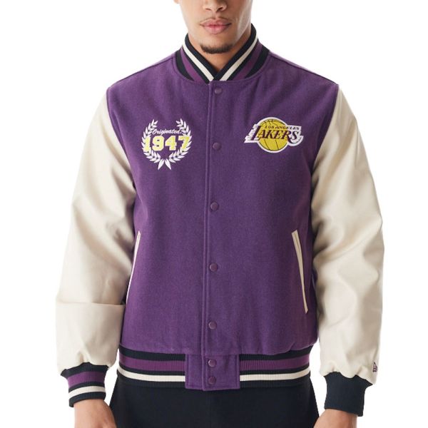 New Era Varsity College Veste - NBA Los Angeles Lakers