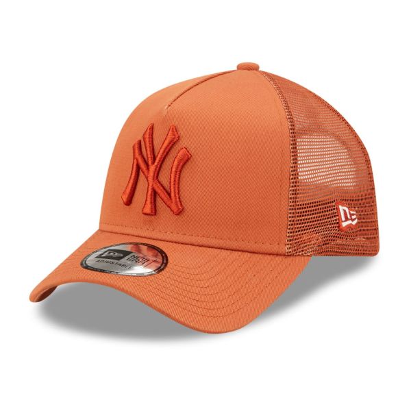 New Era Enfants Trucker Cap - New York Yankees rust orange