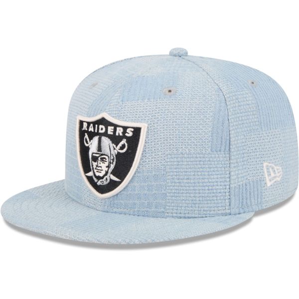 New Era 9Fifty Snap Cap - DENIM PATCHWORK Las Vegas Raiders