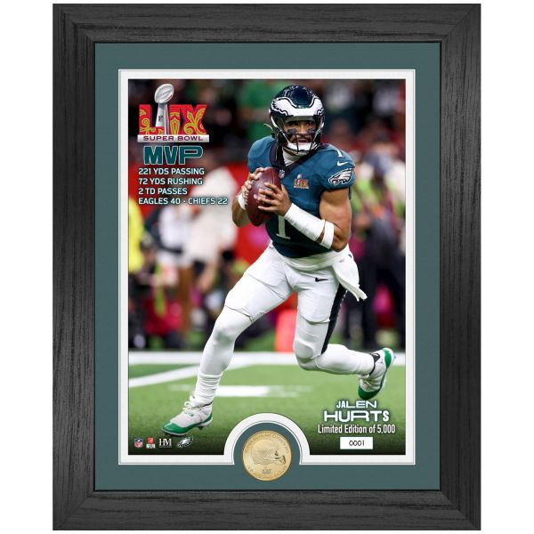 Jalen Hurts Philadelphia Eagles Super Bowl LIX MVP Coin Bild