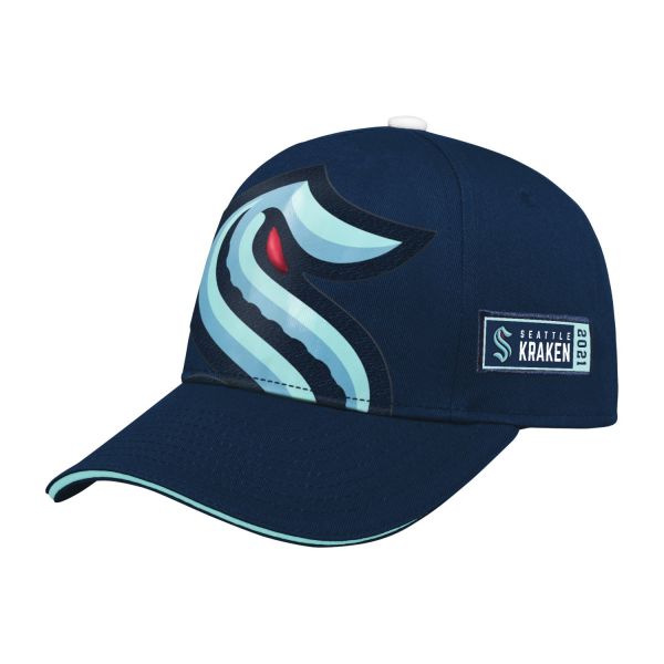 Outerstuff Kids Snapback Cap - BIG-FACE Seattle Kraken