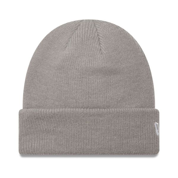 New Era Bonnet d'hiver Beanie - BASIC CUFF KNIT gris