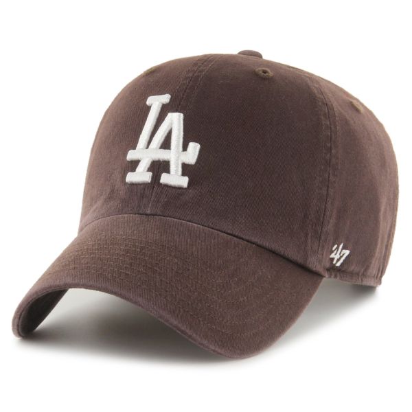 47 Brand Strapback Cap - CLEAN UP Los Angeles Dodgers brun