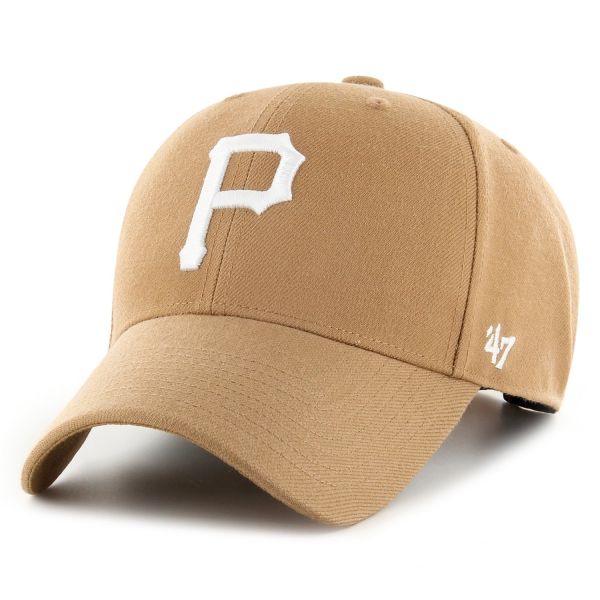 47 Brand Snapback Cap - MLB Pittsburgh Pirates camel beige