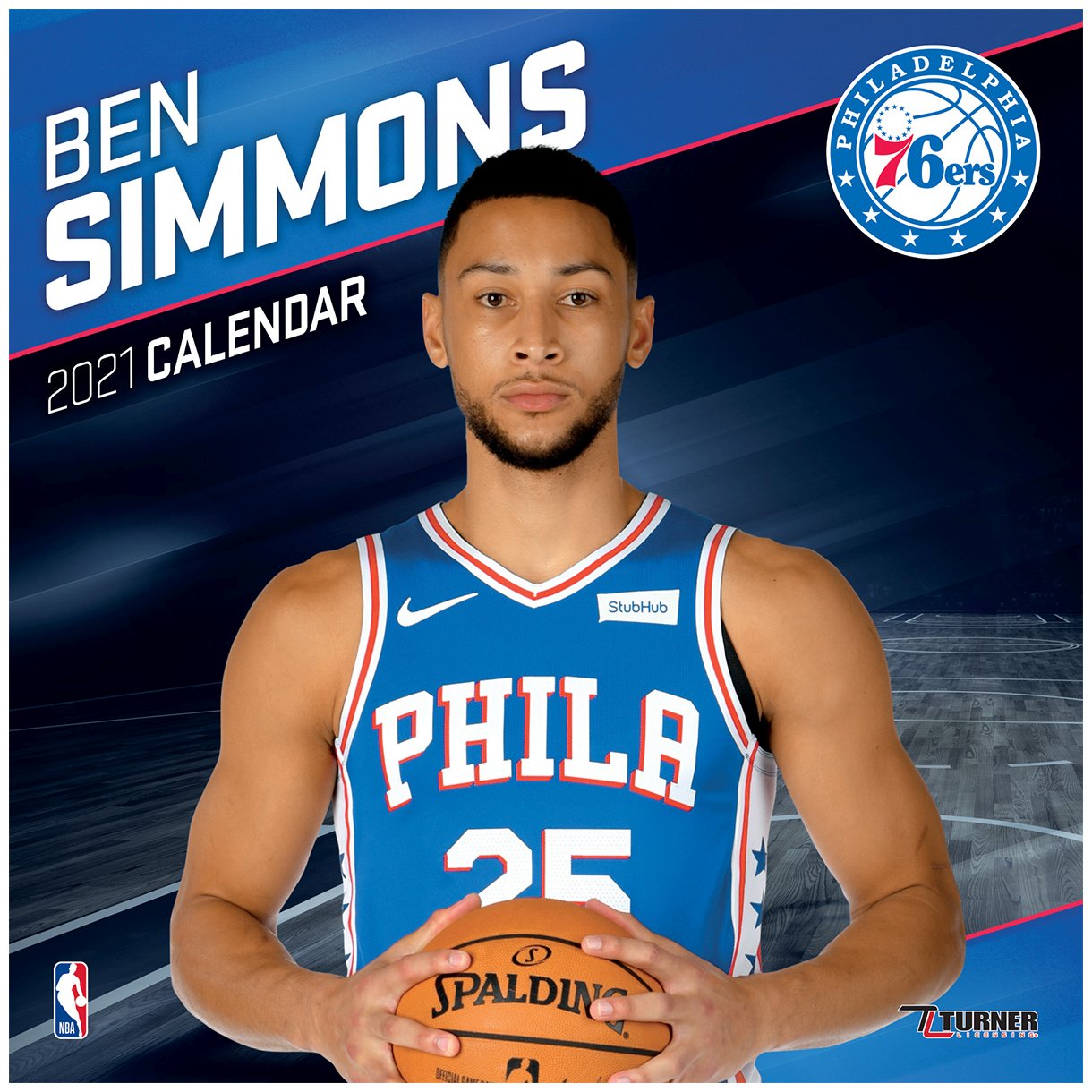 NBA Kalender 2021 Philadelphia 76ers Ben Simmons ...