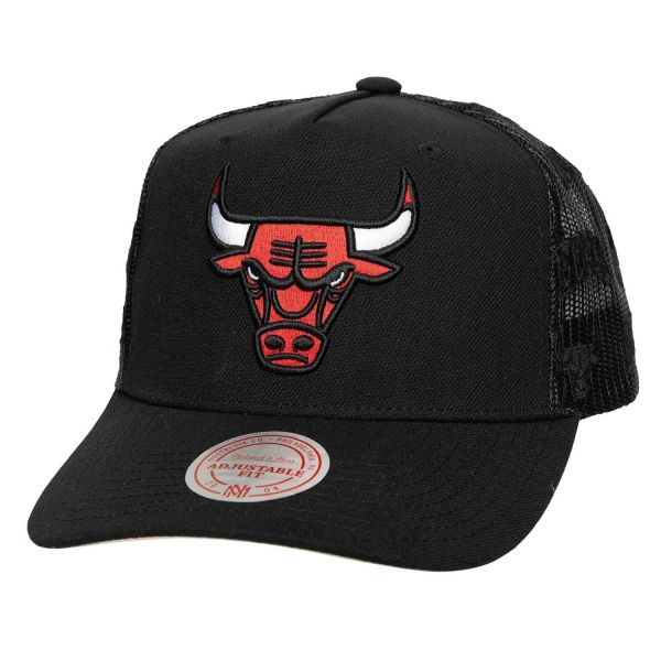 Mitchell & Ness Mesh Trucker Cap MONOGRAM Chicago Bulls