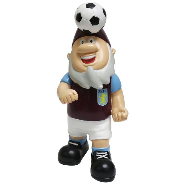 Aston Villa FC EPL Header Ball Garden Gnome 20cm