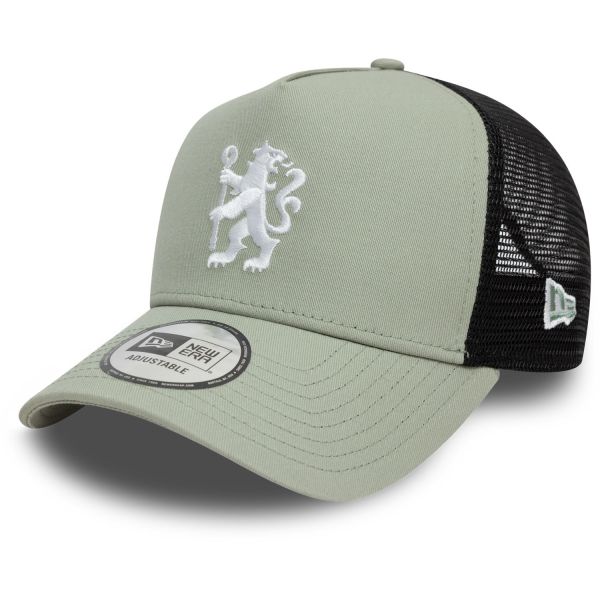 New Era A-Frame Mesh Trucker Cap - FC Chelsea green pastel