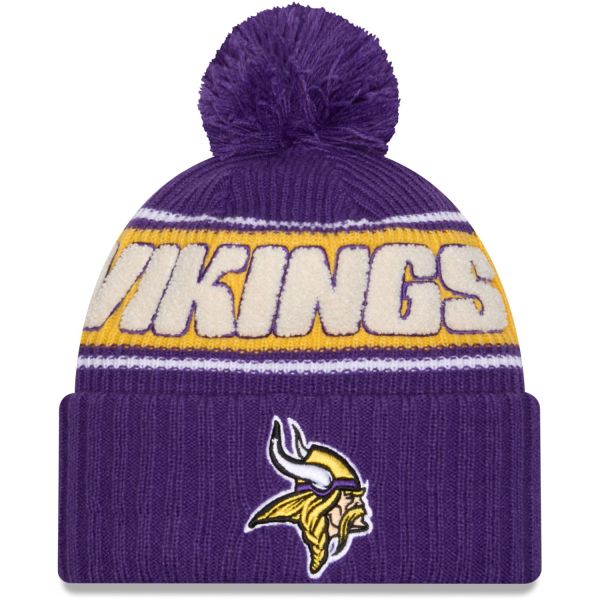 New Era NFL SIDELINE Bonnet Beanie Minnesota Vikings violet