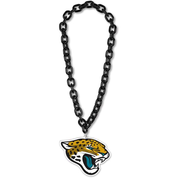 NFL Jacksonville Jaguars 3D XXL Fanchain Collier