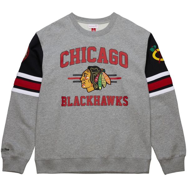 Mitchell Ness Fleece 4.0 Pullover Chicago Blackhawks