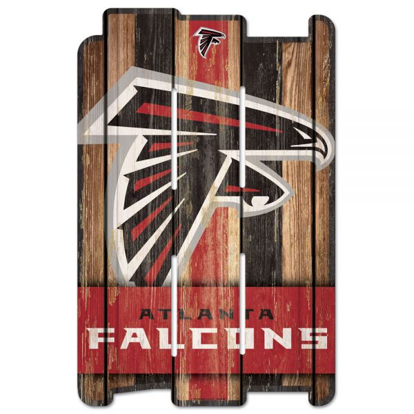 Wincraft PLANK Plaque de bois - NFL Atlanta Falcons