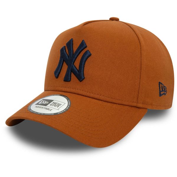 New Era E-Frame Snapback Cap - New York Yankees earth brown