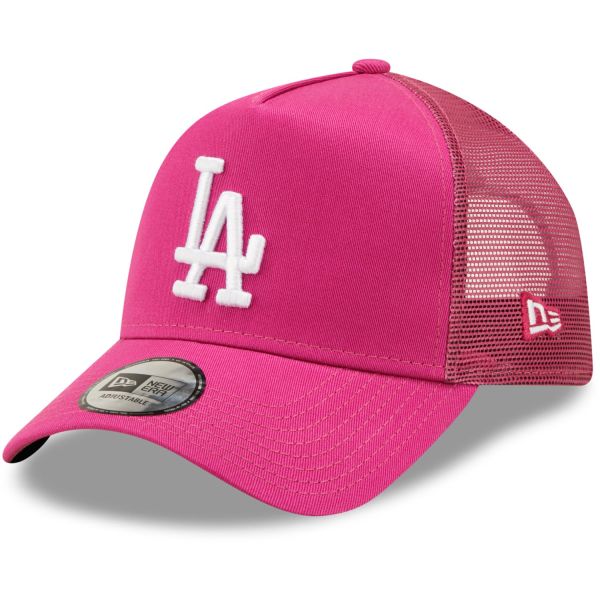 New Era A-Frame Trucker Cap - Los Angeles Dodgers pink