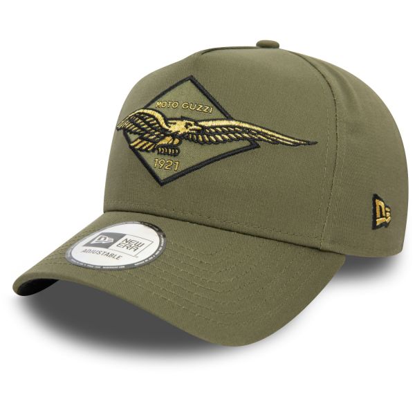 New Era A-Frame Trucker Cap - HERITAGE Moto Guzzi khaki